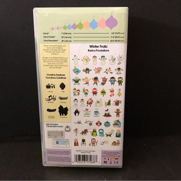 Cricut WINTER FROLIC shapes - Picture 2 of 12